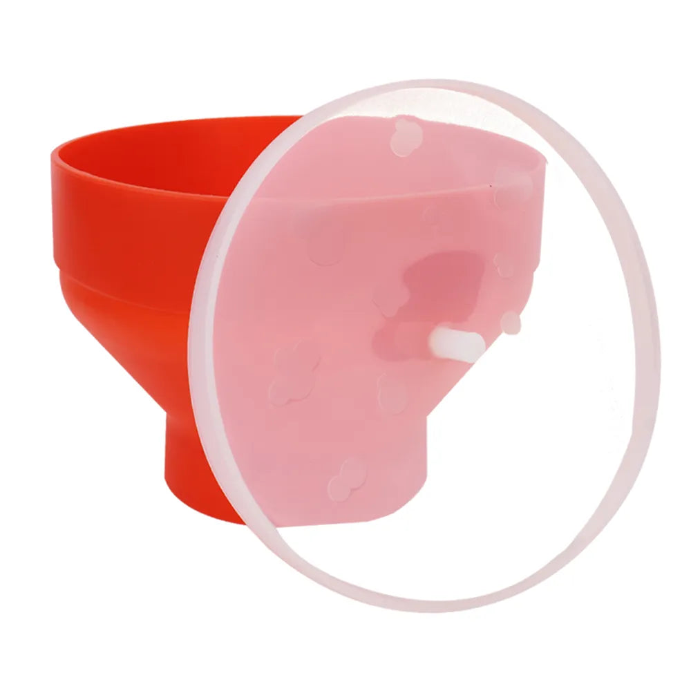 Microwave Silicone Popcorn Bowl Bucket