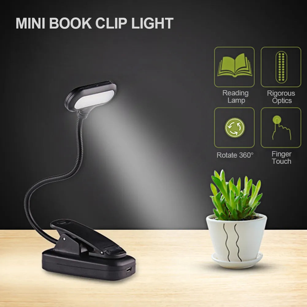 LED Eye Protection Book Night Light