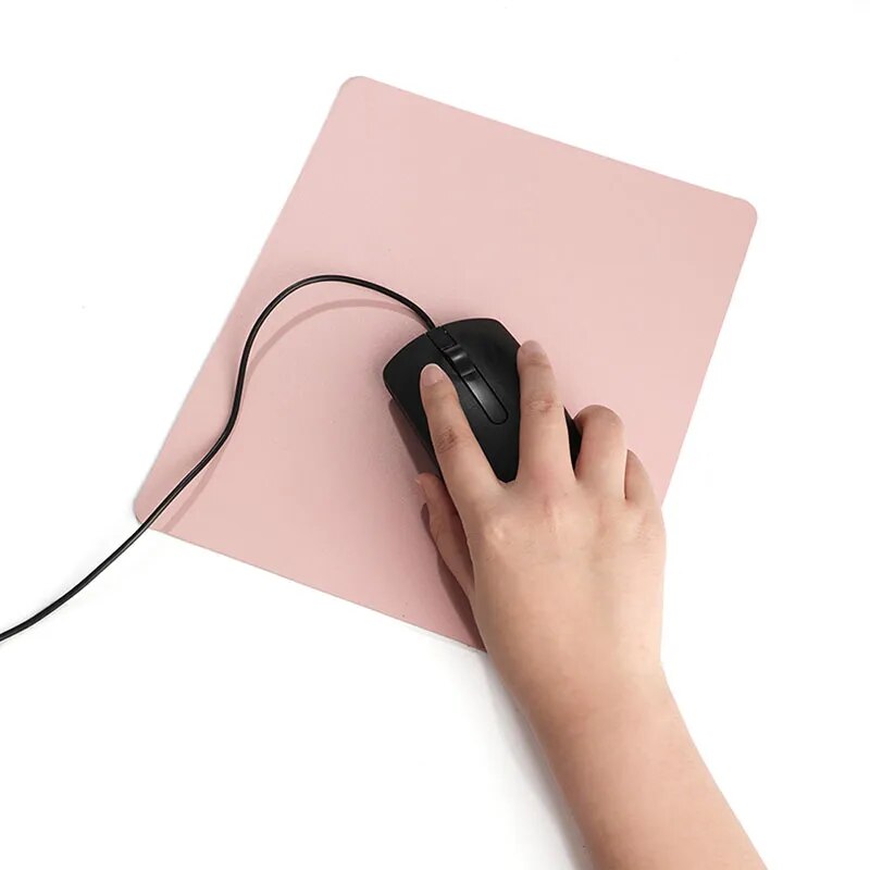 Waterproof PU Leather Mouse Pad