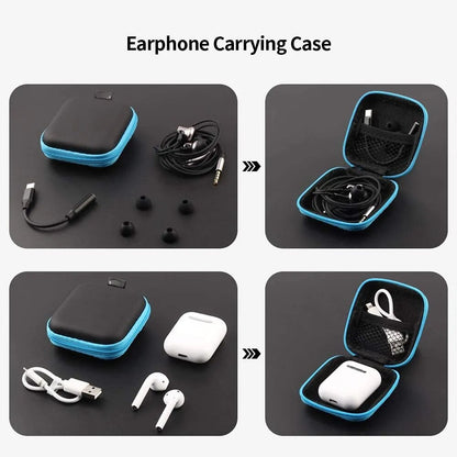 Sundries Travel Storage Bag Charging Case for Earphone