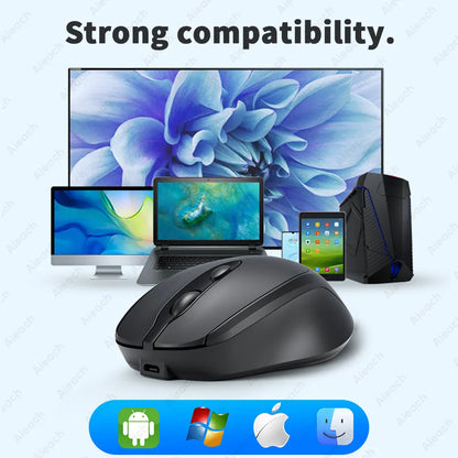 Rechargeable Wireless Bluetooth Mouse