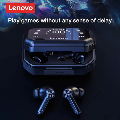 Lenovo LP3 Pro Earphones TWS Bluetooth 5.0 Wireless HIFI Music Headset Display 1200mAh Battery Headphones Gaming Earbuds