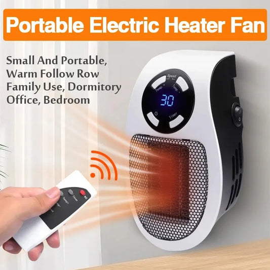 Portable Heater Electric Mini Remote Machine