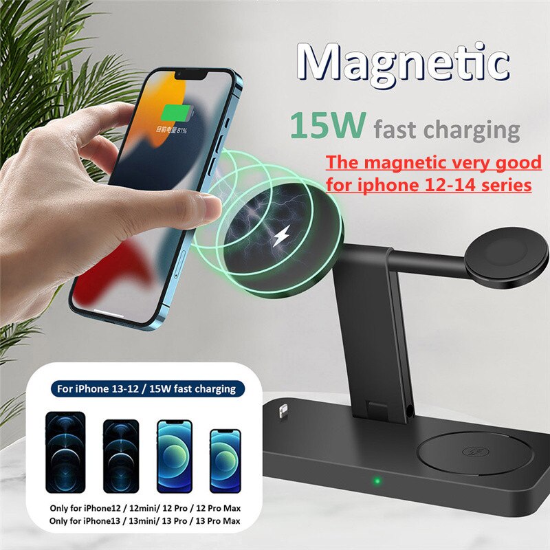 4 In 1 Magnetic Wireless Charger Station