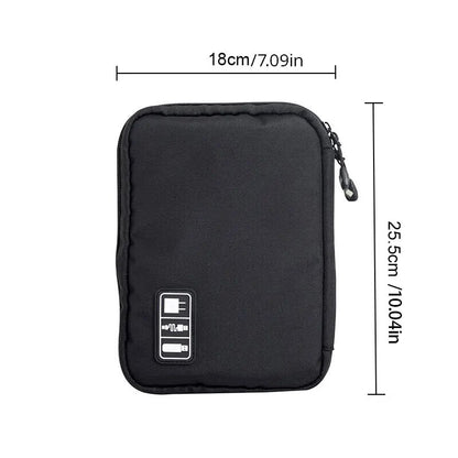 1pc Black Green Storage Bag