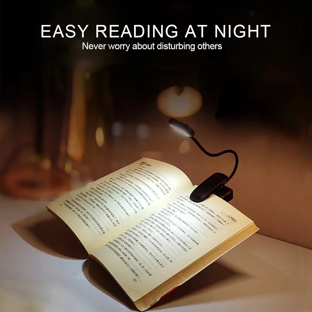 LED Eye Protection Book Night Light