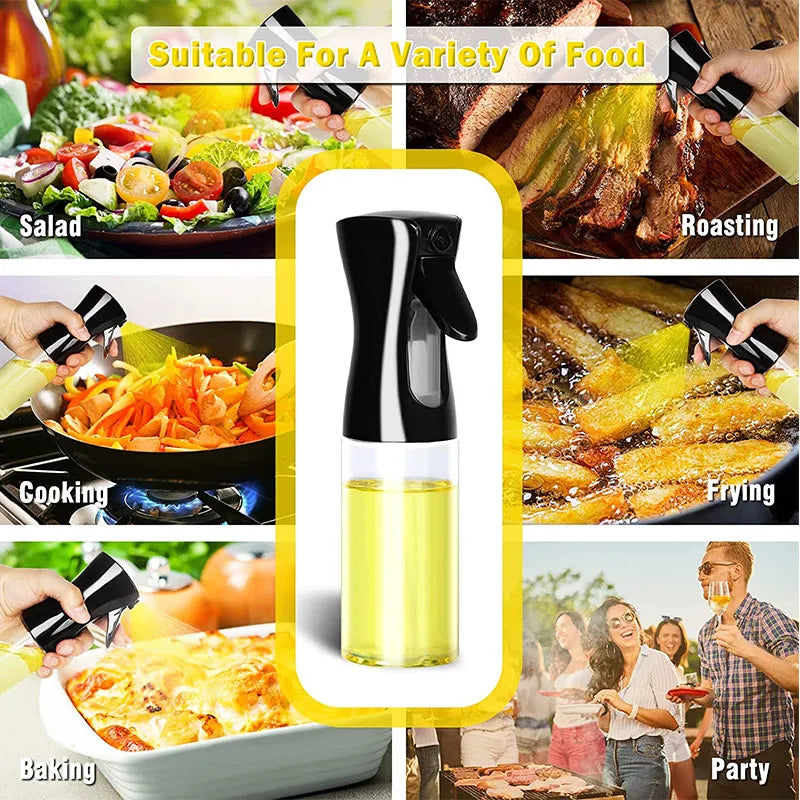 200ml 300ml 500ml Oil Spray Bottle Kitchen Cooking Olive Oil Dispenser