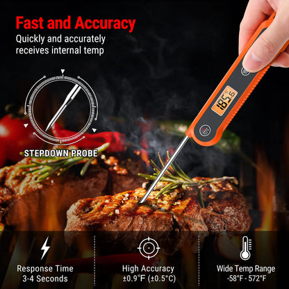 ThermoPro TP03H Waterproof Instant Read Meat Thermometer