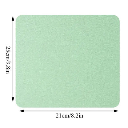 Waterproof PU Leather Mouse Pad