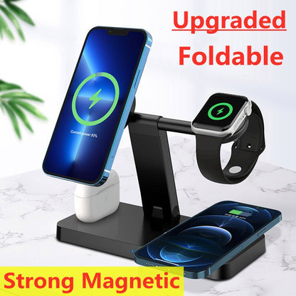 4 In 1 Magnetic Wireless Charger Station