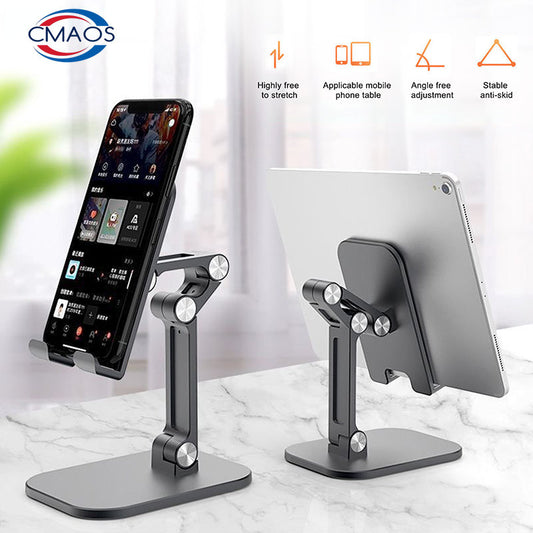 Three Way Foldable Desk Mobile Phone Holder