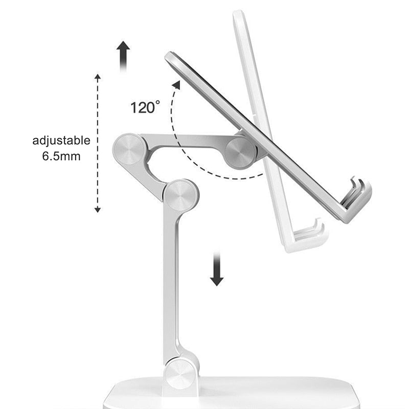 Three Way Foldable Desk Mobile Phone Holder