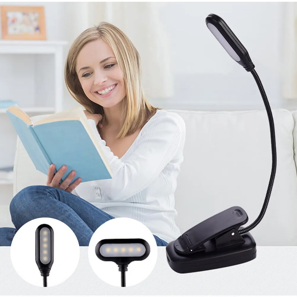 LED Eye Protection Book Night Light