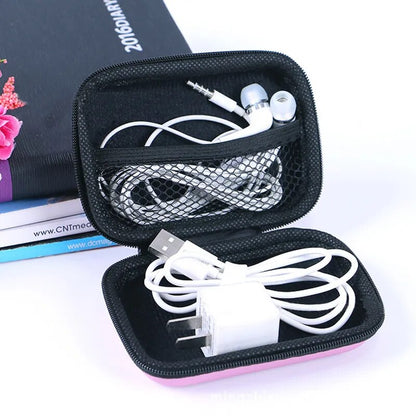 Sundries Travel Storage Bag Charging Case for Earphone